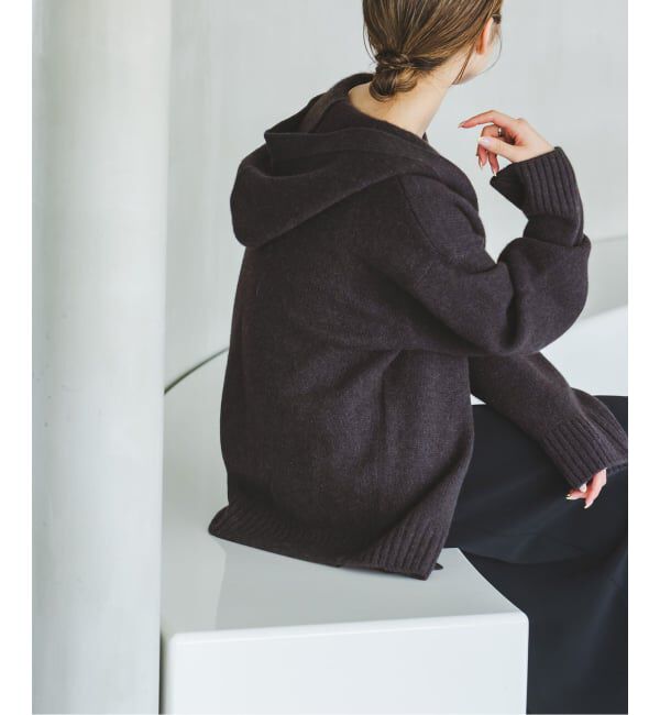 NOBLE「YAKフーディーカーディガン」|カーディガン|