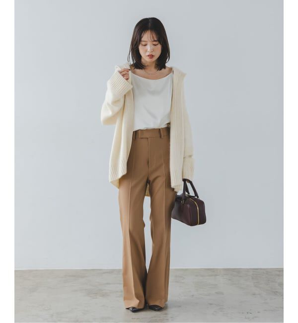 NOBLE「YAKフーディーカーディガン」|カーディガン|