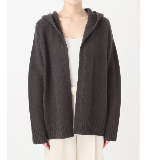 NOBLE「YAKフーディーカーディガン」|カーディガン|