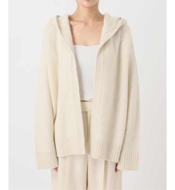 NOBLE「YAKフーディーカーディガン」|カーディガン|
