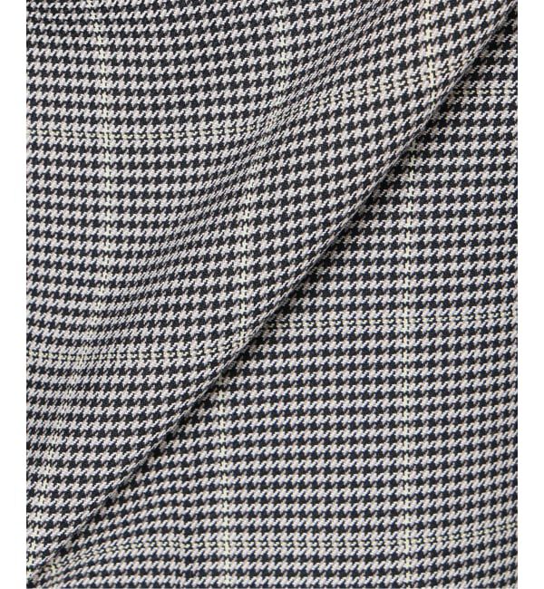 NOBLE「チェック柄裏起毛スラックスパンツ」|スラックス|