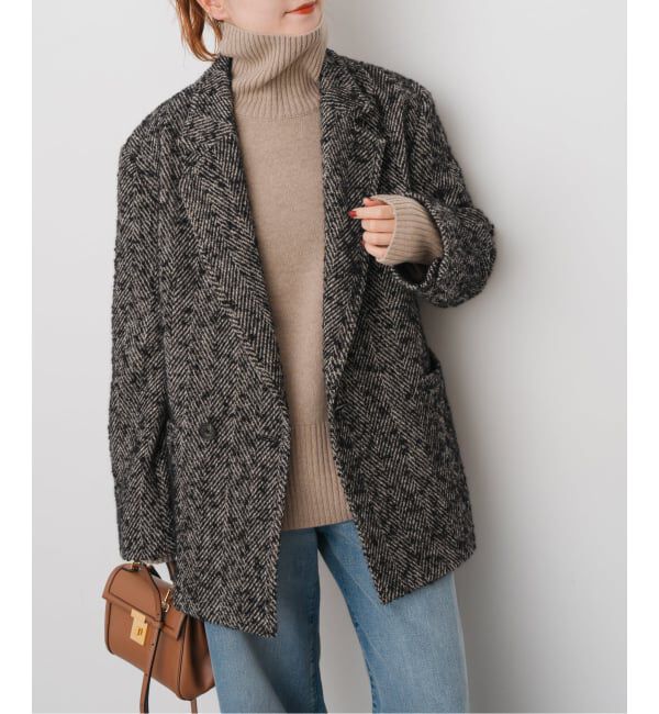 Spick and Span「ヘリンボンツイードジャコット」|その他|