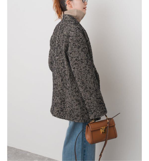 Spick and Span「ヘリンボンツイードジャコット」|その他|