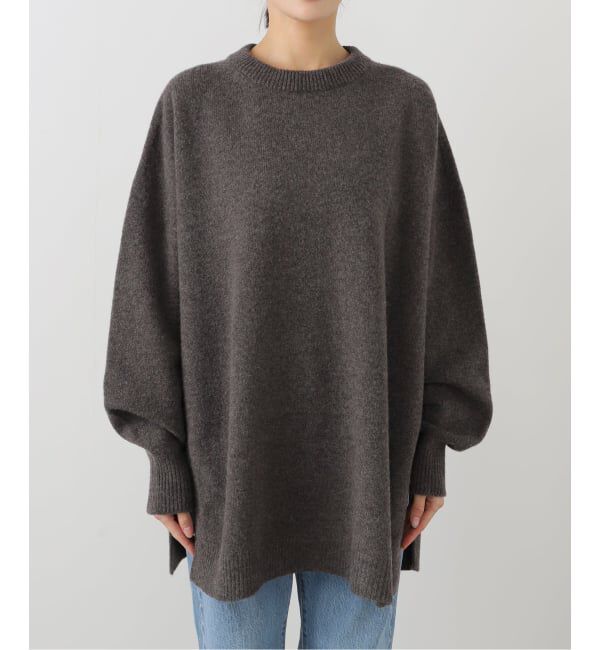 Spick and Span「2WAYロングスリットチュニックプルオーバー」|ニット・セーター|