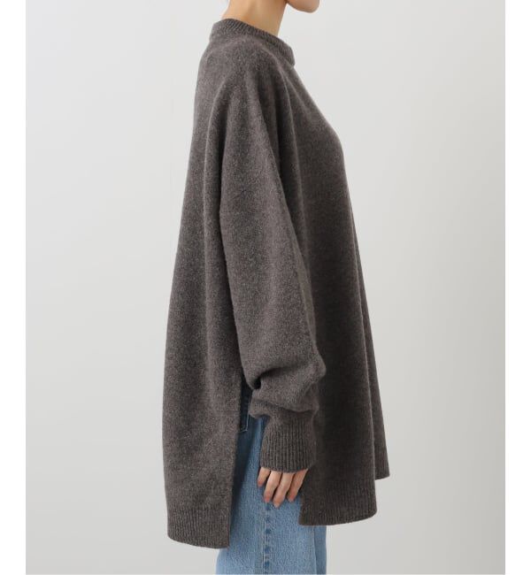 Spick and Span「2WAYロングスリットチュニックプルオーバー」|ニット・セーター|