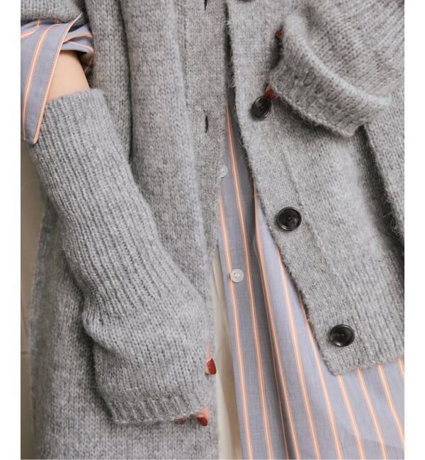 Spick and Span「a&m アルパカミックスアームウォーマー」|手袋|グレーA