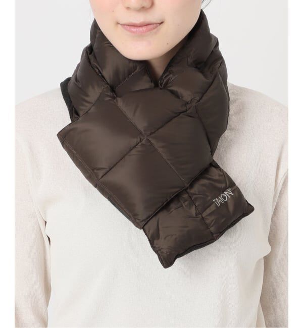 FRAMeWORK「TAION/タイオン BASIC DOWN スカーフ」|マフラー|