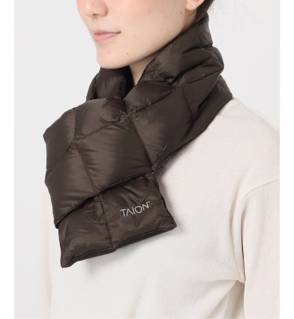 FRAMeWORK「TAION/タイオン BASIC DOWN スカーフ」|マフラー|