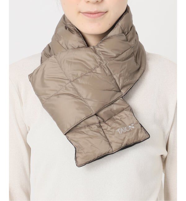 FRAMeWORK「TAION/タイオン BASIC DOWN スカーフ」|マフラー|