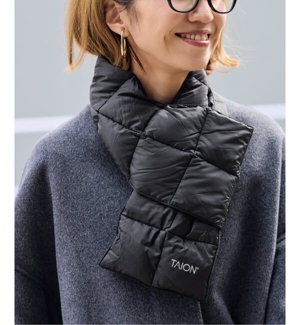 FRAMeWORK「TAION/タイオン BASIC DOWN スカーフ」|マフラー|