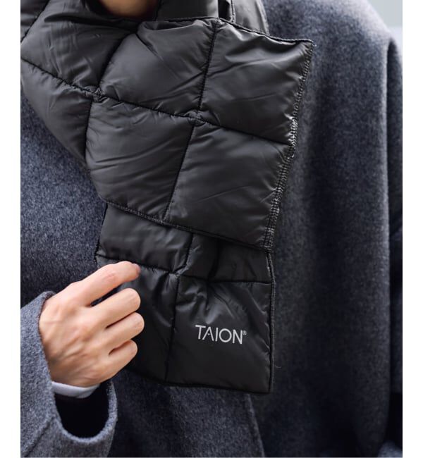 FRAMeWORK「TAION/タイオン BASIC DOWN スカーフ」|マフラー|