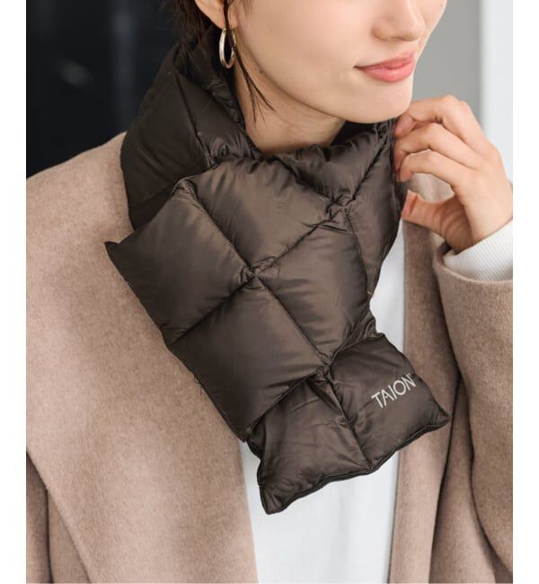 FRAMeWORK「TAION/タイオン BASIC DOWN スカーフ」|マフラー|