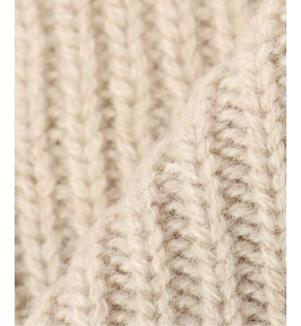 FRAMeWORK「William Brunton 1x1リブビーニー」|ニット帽|