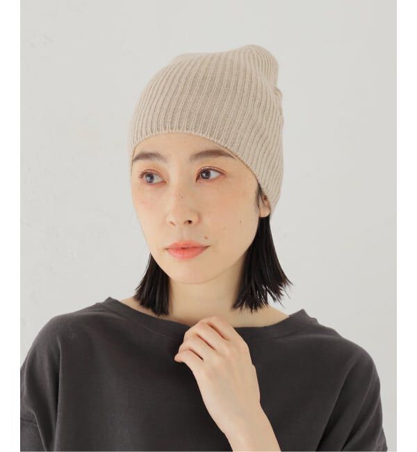 FRAMeWORK「William Brunton 1x1リブビーニー」|ニット帽|