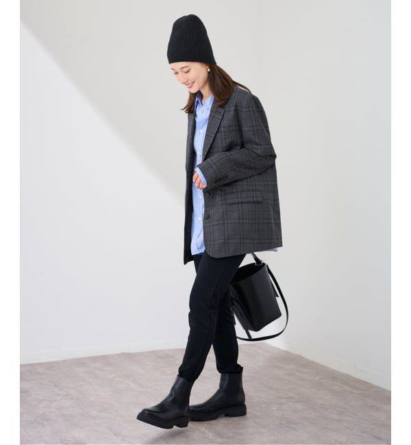 FRAMeWORK「William Brunton 1x1リブビーニー」|ニット帽|