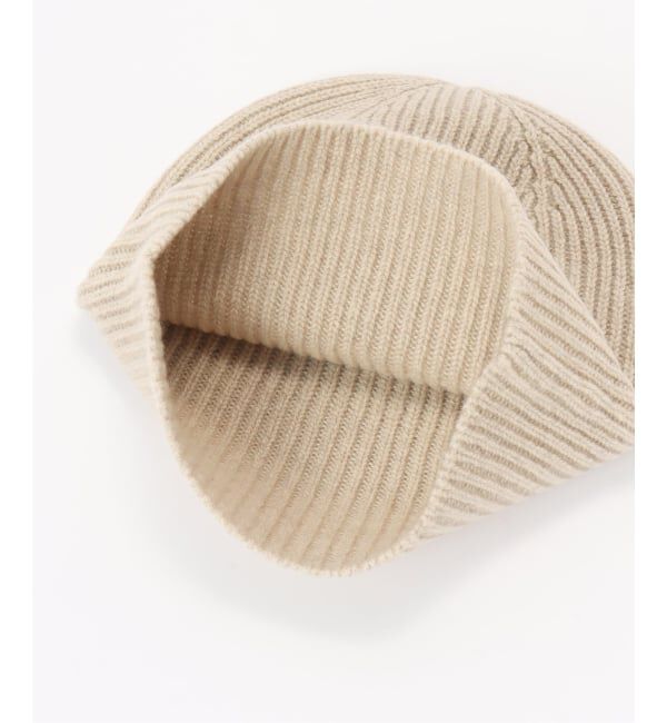 FRAMeWORK「William Brunton 1x1リブビーニー」|ニット帽|