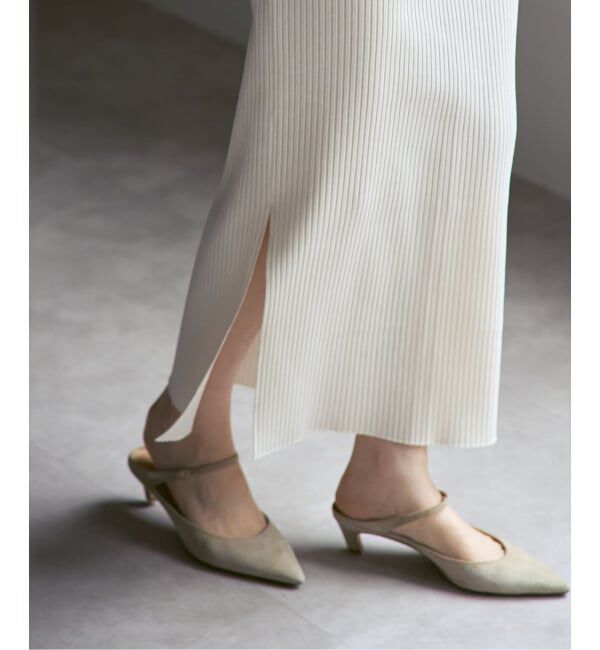 NOBLE「《追加・WEB限定カラー》トタンテレコタイトスカート」|スカート|