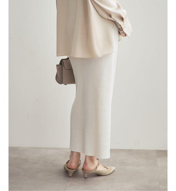 NOBLE「《追加・WEB限定カラー》トタンテレコタイトスカート」|スカート|