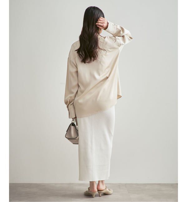 NOBLE「《追加・WEB限定カラー》トタンテレコタイトスカート」|スカート|