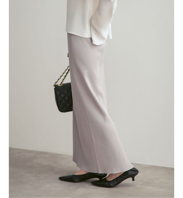 NOBLE「《追加・WEB限定カラー》トタンテレコタイトスカート」|スカート|