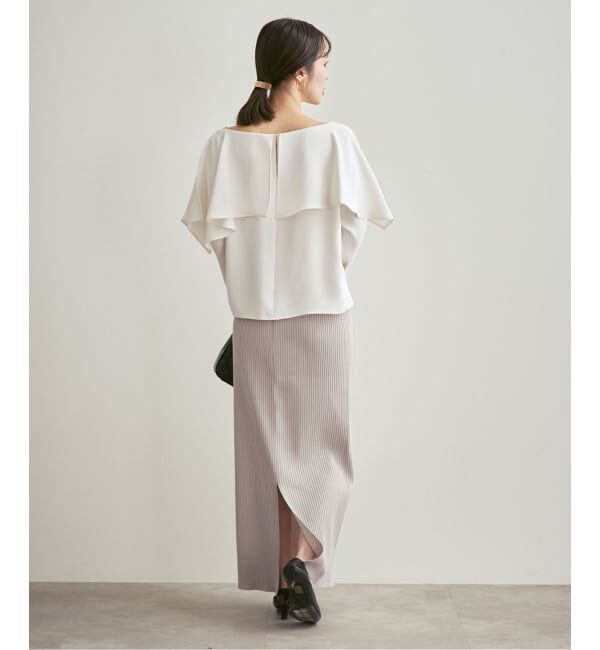 NOBLE「《追加・WEB限定カラー》トタンテレコタイトスカート」|スカート|