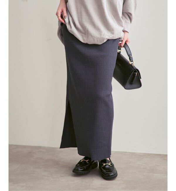 NOBLE「《追加・WEB限定カラー》トタンテレコタイトスカート」|スカート|