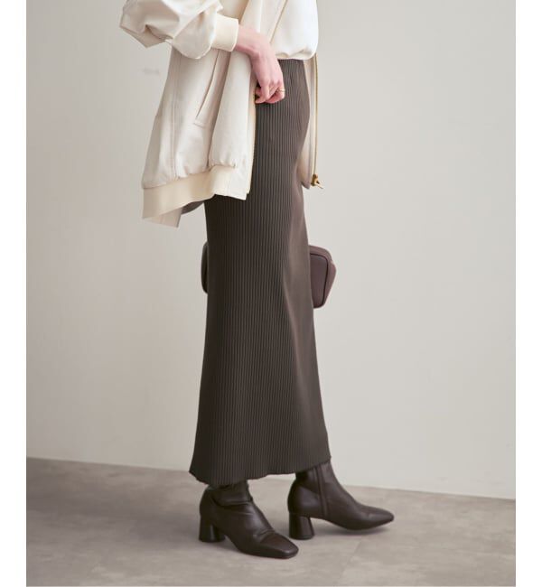 NOBLE「《追加・WEB限定カラー》トタンテレコタイトスカート」|スカート|