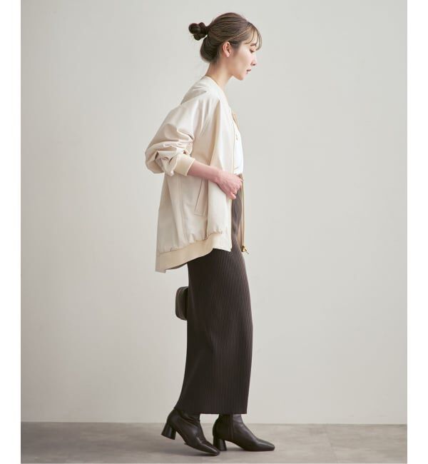 NOBLE「《追加・WEB限定カラー》トタンテレコタイトスカート」|スカート|