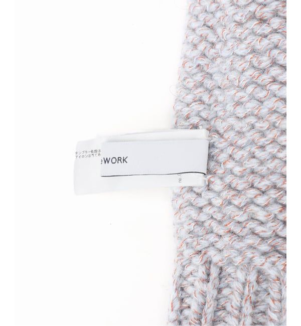 FRAMeWORK「コットンウール手袋」|手袋|