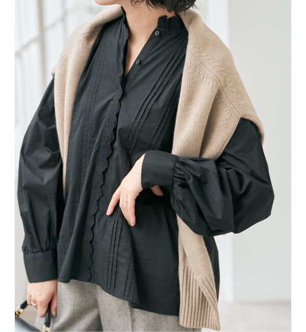 Spick and Span「レースフリルブラウス」|シャツ・ブラウス|