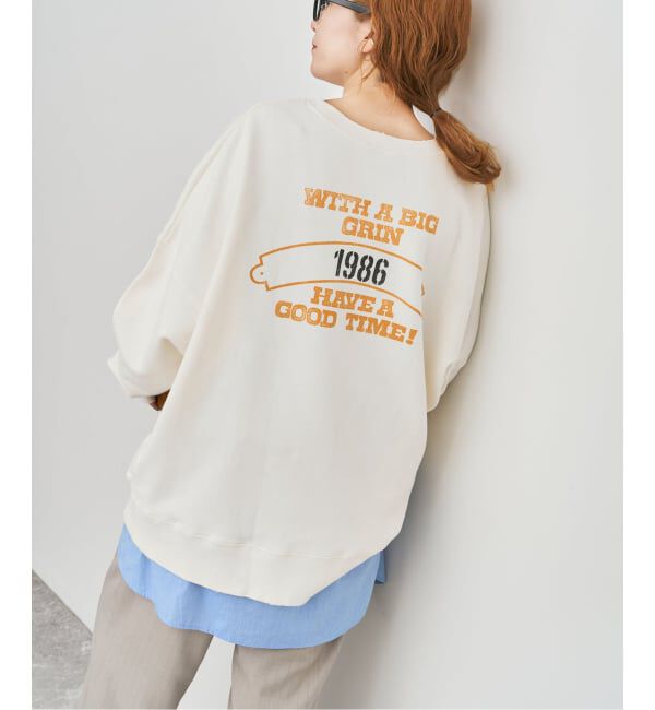 Spick and Span「SCREEN STARS/スクリーンスターズ for Spick & Span 別注オーバースウェット」|スウェット・ジャージ|