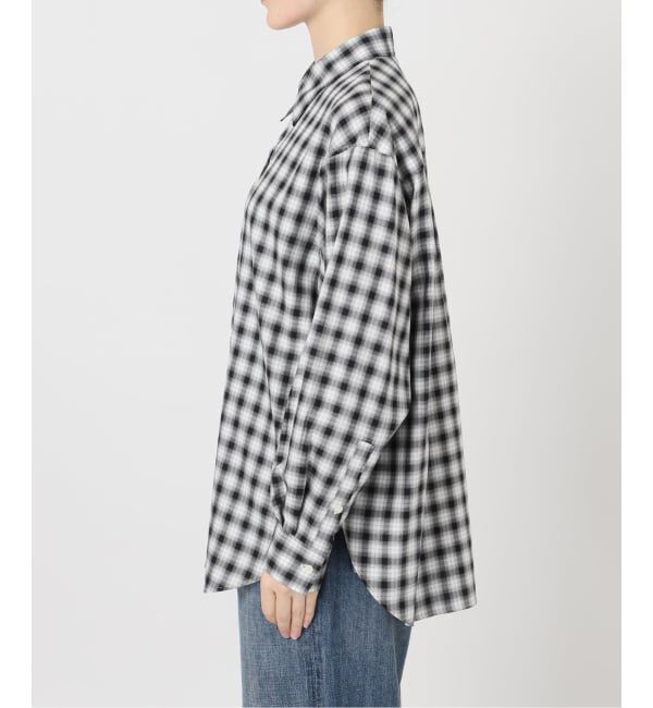 Spick and Span「《予約》ソフトチェックシャツ」|シャツ・ブラウス|