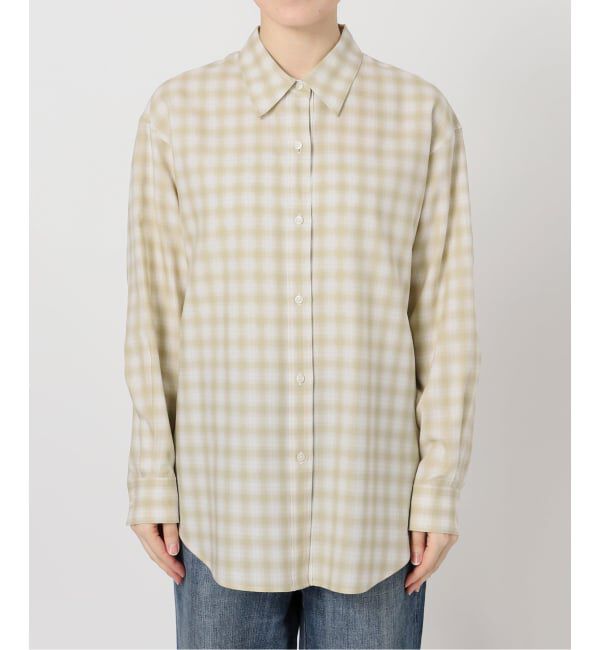 Spick and Span「《予約》ソフトチェックシャツ」|シャツ・ブラウス|