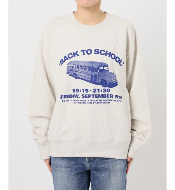 Spick and Span「《予約》BOOK CLUB/ブッククラブ 別注 Cotton Loop Sweat」|スウェット・ジャージ|