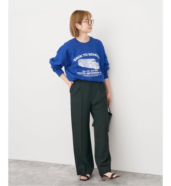 Spick and Span「《予約》BOOK CLUB/ブッククラブ 別注 Cotton Loop Sweat」|スウェット・ジャージ|