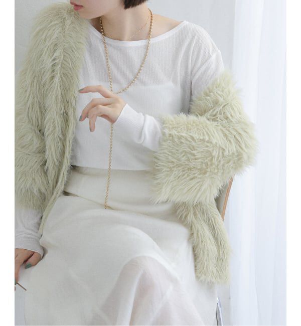  「【洗える】強撚フライスボートネックプルオーバー」|Tシャツ・カットソー|