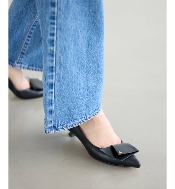  「《追加》3.5cmポインテッドLモチーフパンプス」|パンプス|