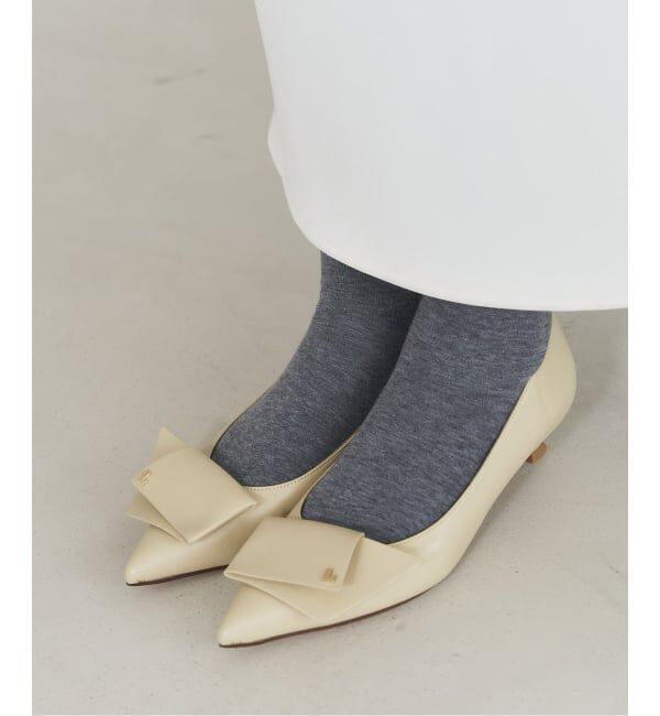  「《追加》3.5cmポインテッドLモチーフパンプス」|パンプス|