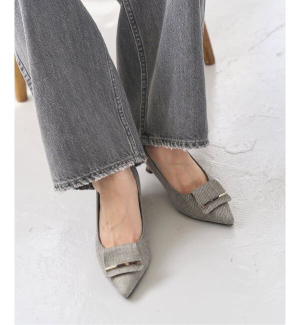  「5cmポインテッドマーブルバーパンプス」|パンプス|