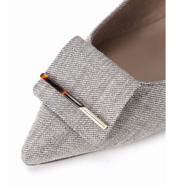  「5cmポインテッドマーブルバーパンプス」|パンプス|