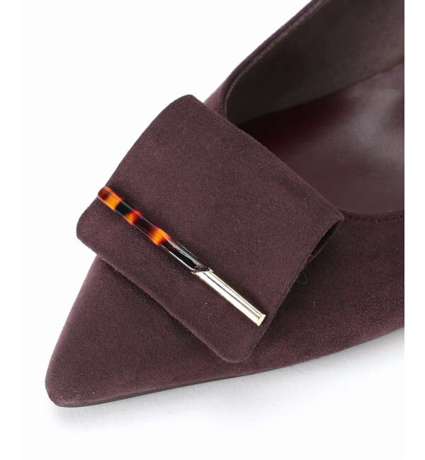  「5cmポインテッドマーブルバーパンプス」|パンプス|