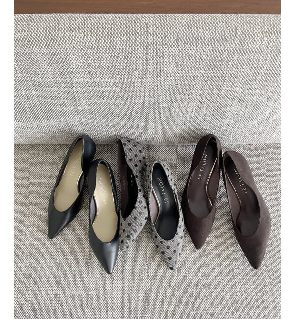  「《追加》7cmポインテッドニュアンスカットパンプス」|パンプス|