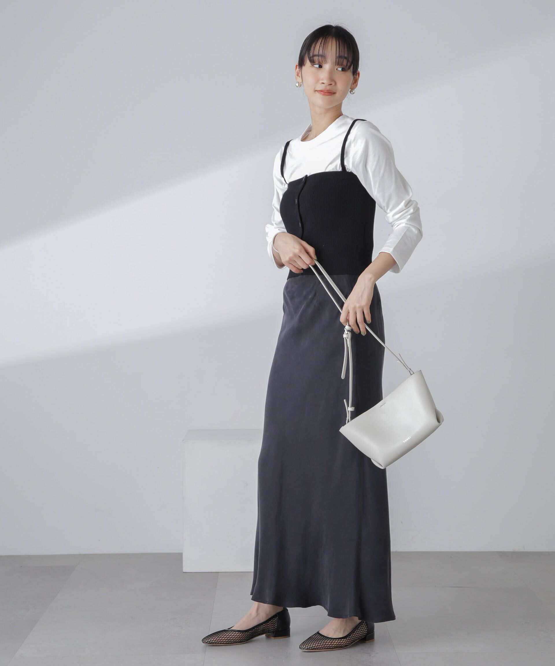 nano･universe「3WAYニットビスチェセットTee」|Tシャツ・カットソー|