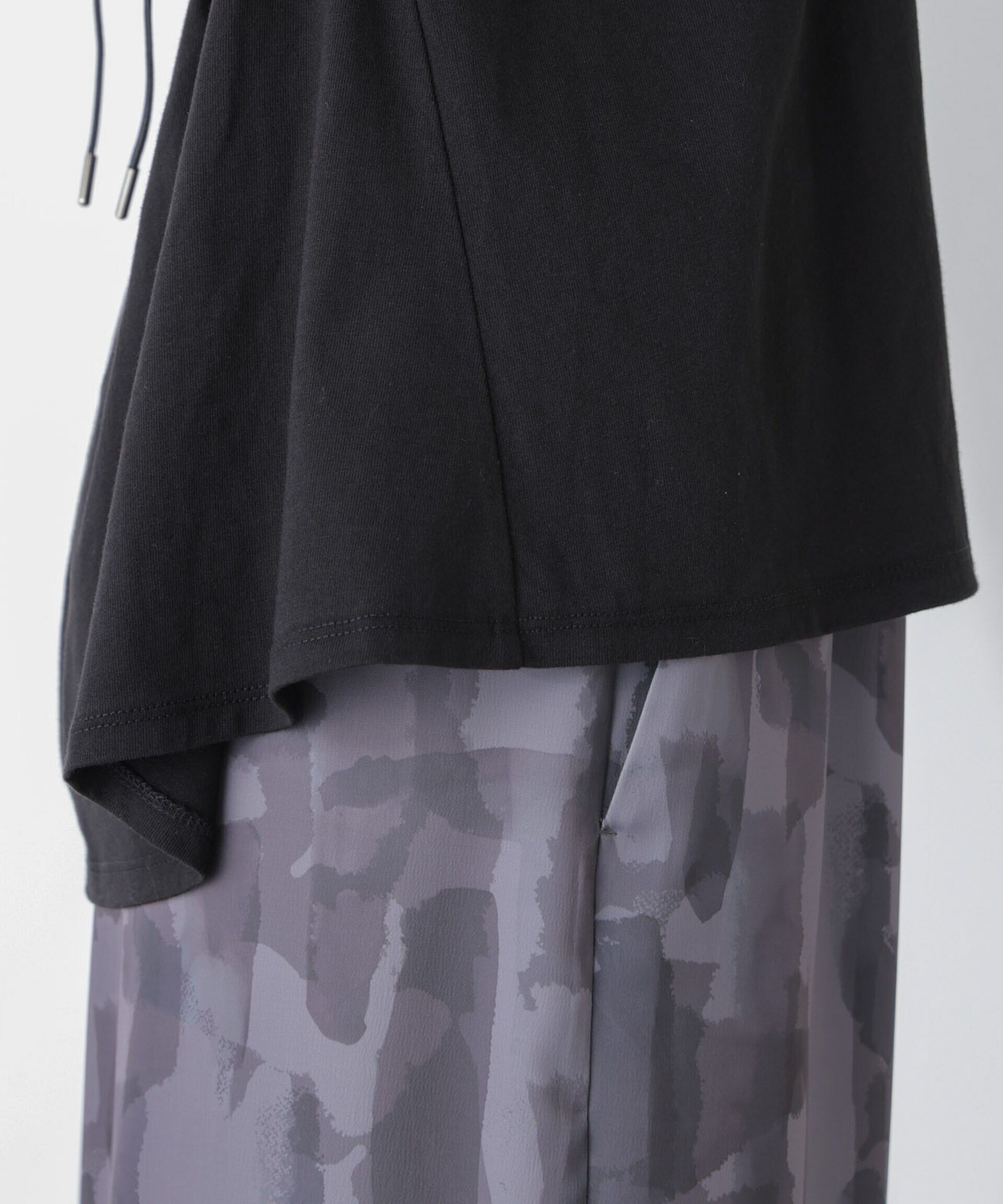 nano･universe「バックギャザーオープンデザイントップス」|Tシャツ・カットソー|