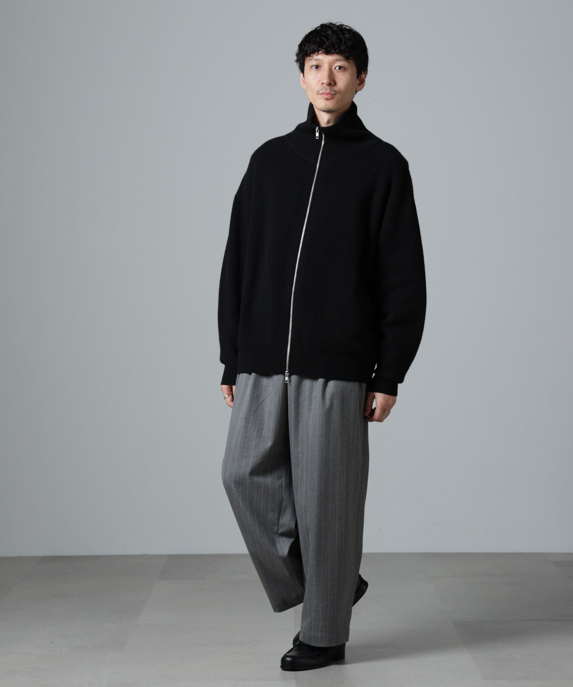 nano･universe「｢大人のﾜｲﾄﾞﾊﾟﾝﾂ｣ﾋﾟﾝｽﾄﾗｲﾌﾟﾌﾗﾝﾈﾙ2ﾀｯｸﾜｲﾄ」|チノ|