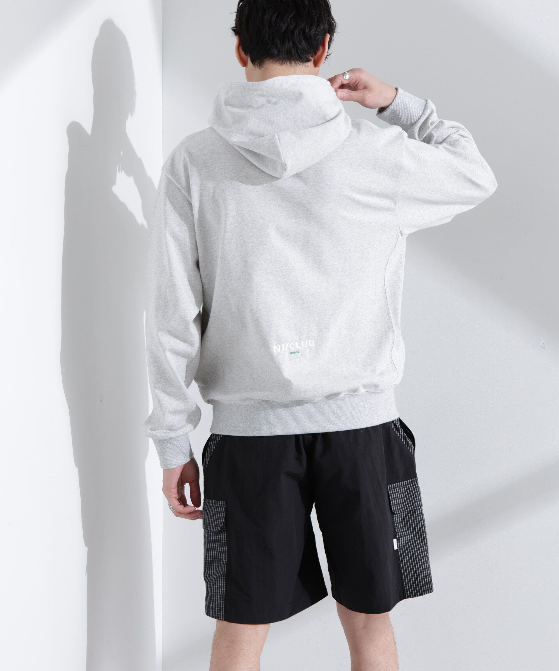 nano･universe「｢NJ/CLUB｣ USAコットン スウェットパーカー(セットアップ可)」|Tシャツ・カットソー|