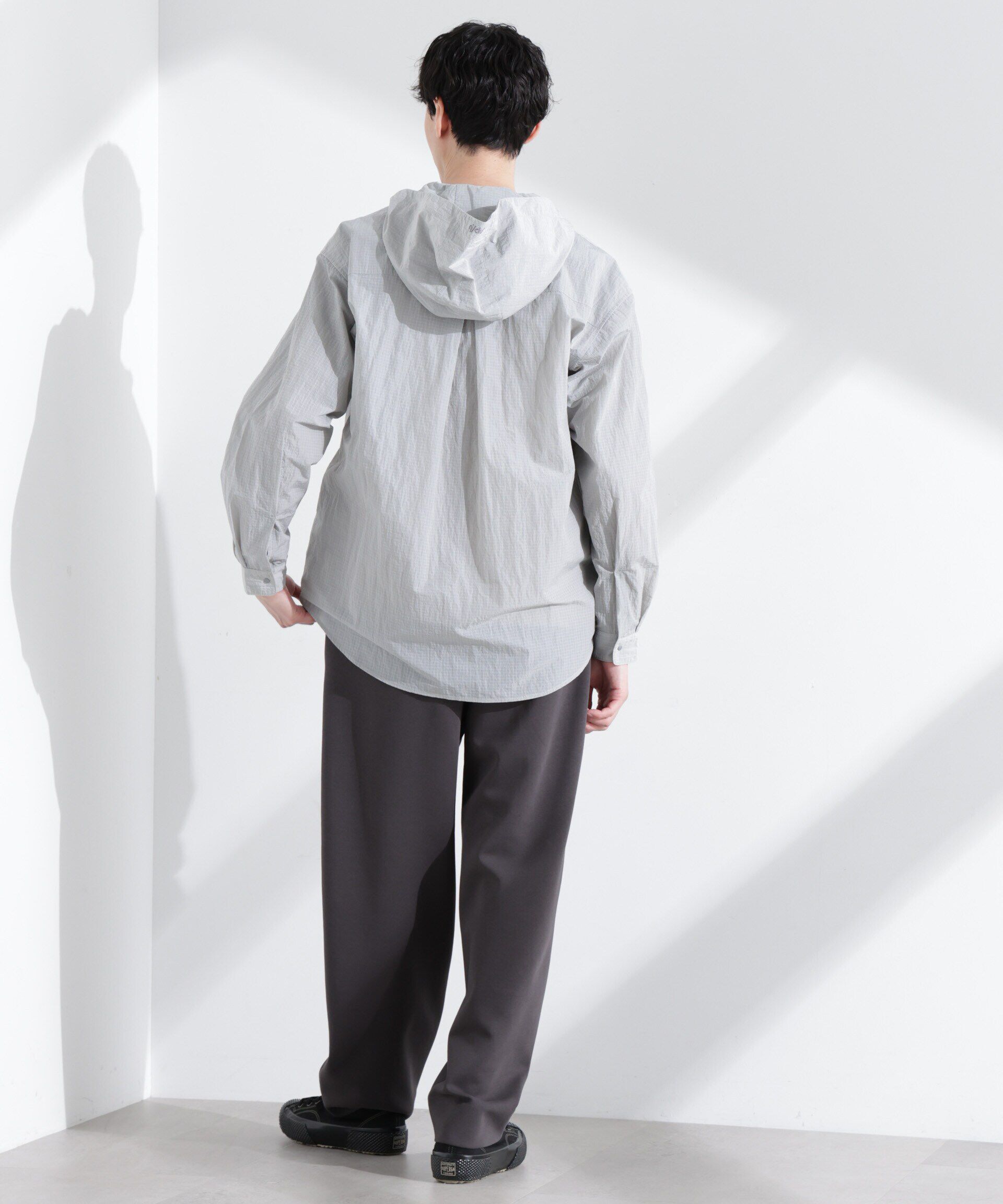 nano･universe「「NJ/CLUB」 ストレッチポンチテーパードパンツ」|チノ|