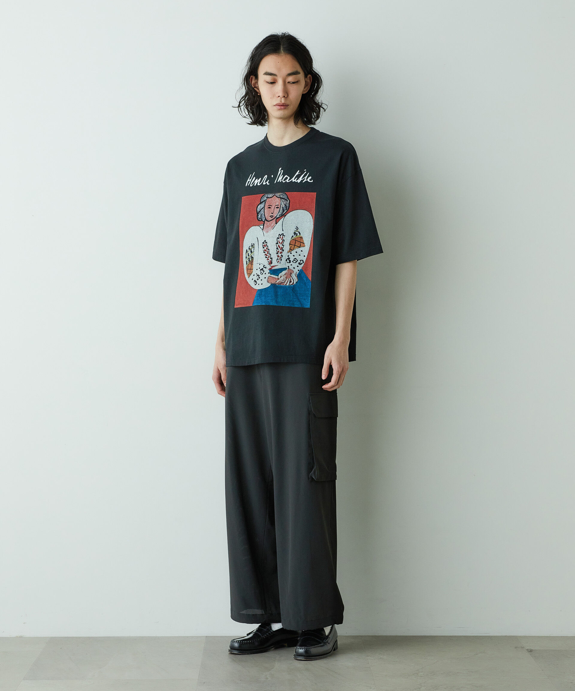 nano･universe「｢HOTEL PALACE｣オテルパラス アンリマティス アートグラフィックTシャツA」|Tシャツ・カットソー|