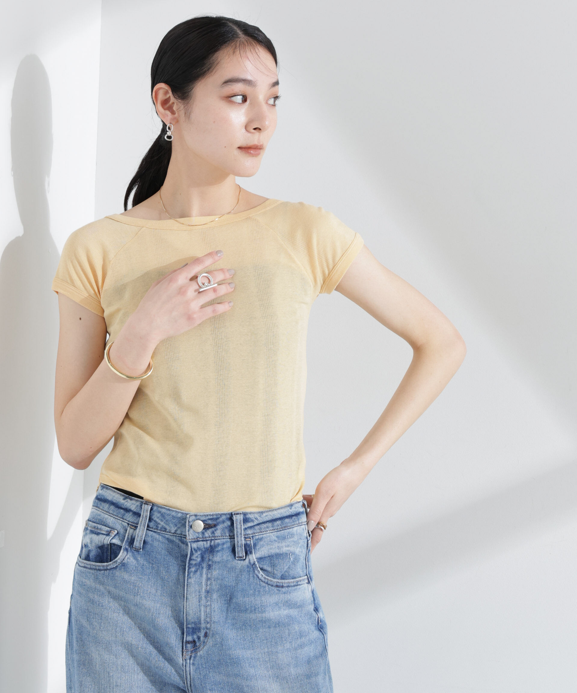 nano･universe「Robert P. Miller/Light Prib FS tee」|Tシャツ・カットソー|