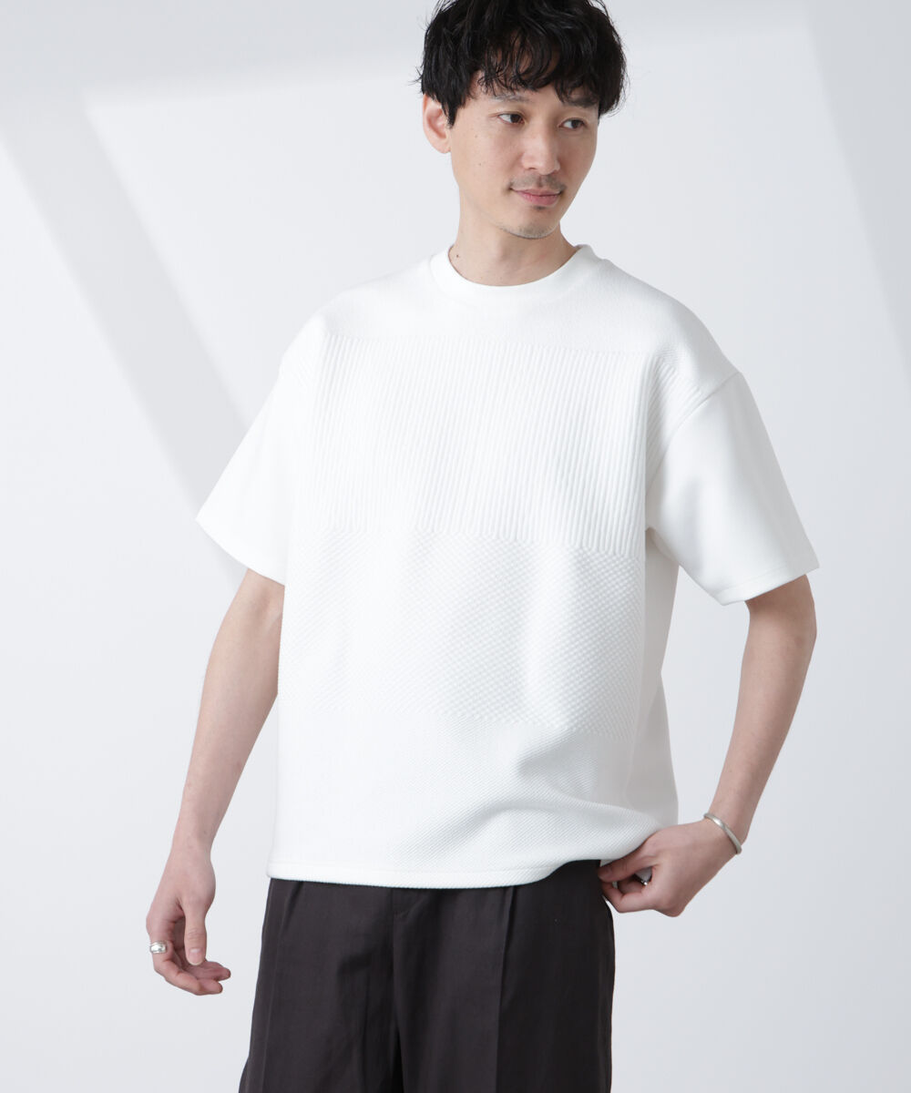 nano･universe「オリジナルフクレジャガードTシャツ」|Tシャツ・カットソー|ホワイト